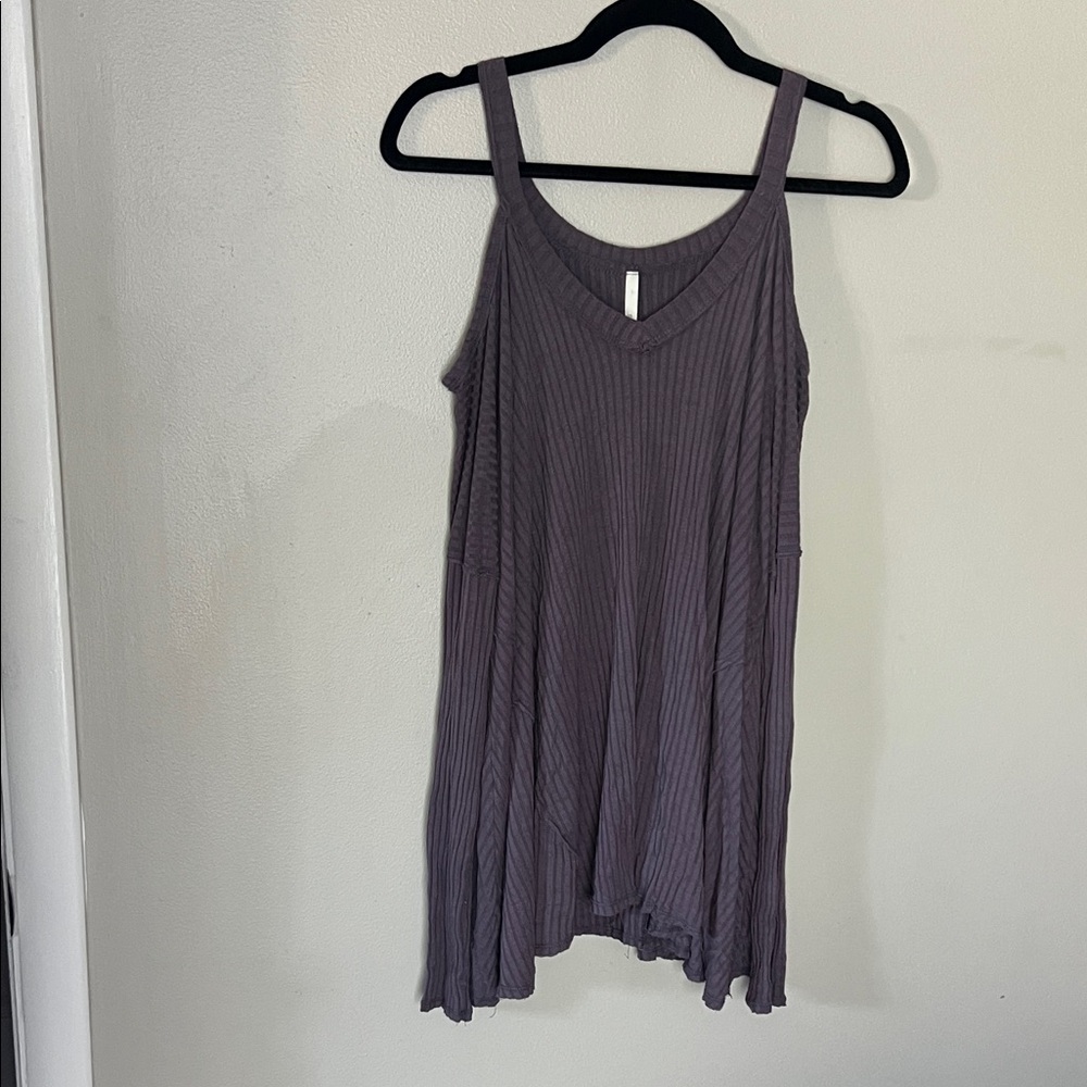 Women's Purple Open Shoulder Long Sleeve Top